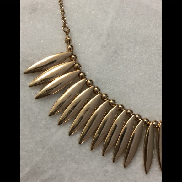❌SOLD❌ 
Gold Spiked Necklace ✨ - Picture 1 of 3